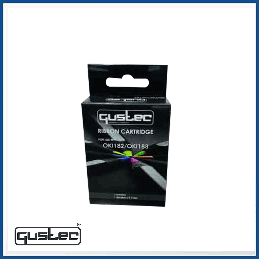 GUSTEC OKI182/OKI183 COMPATIBLE RIBBON